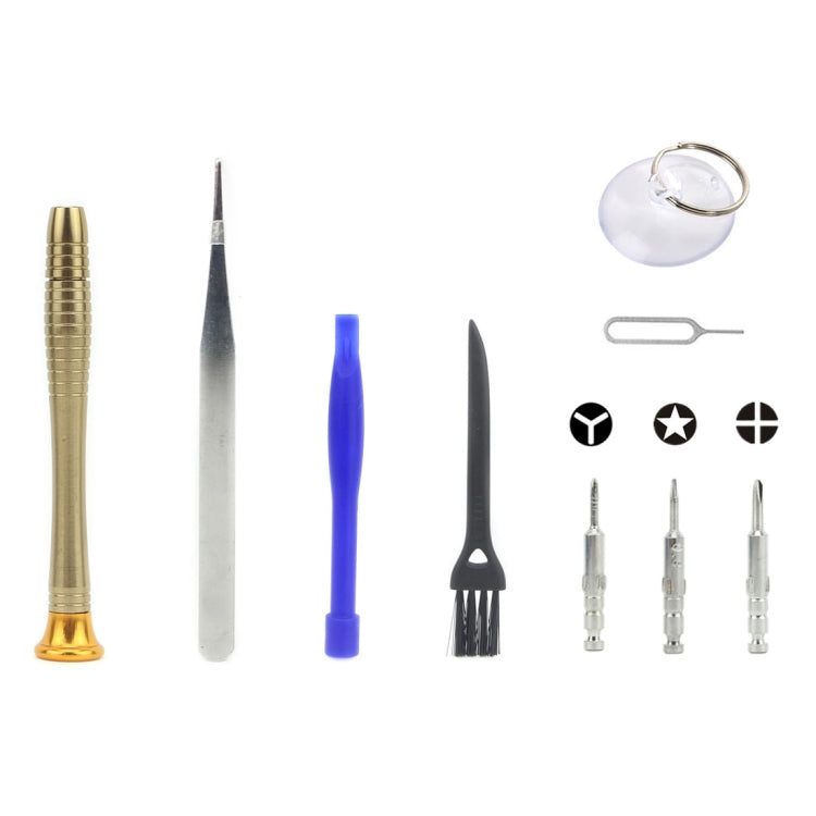 JIAFA JF-8168 Kit di strumenti aperti per riparazione di cacciaviti professionali 9 in 1 per iPhone, JF-8168 JIAFA JF-8168 Kit di strumenti aperti per riparazione di cacciaviti professionali 9 in 1 per iPhone, JF-8168